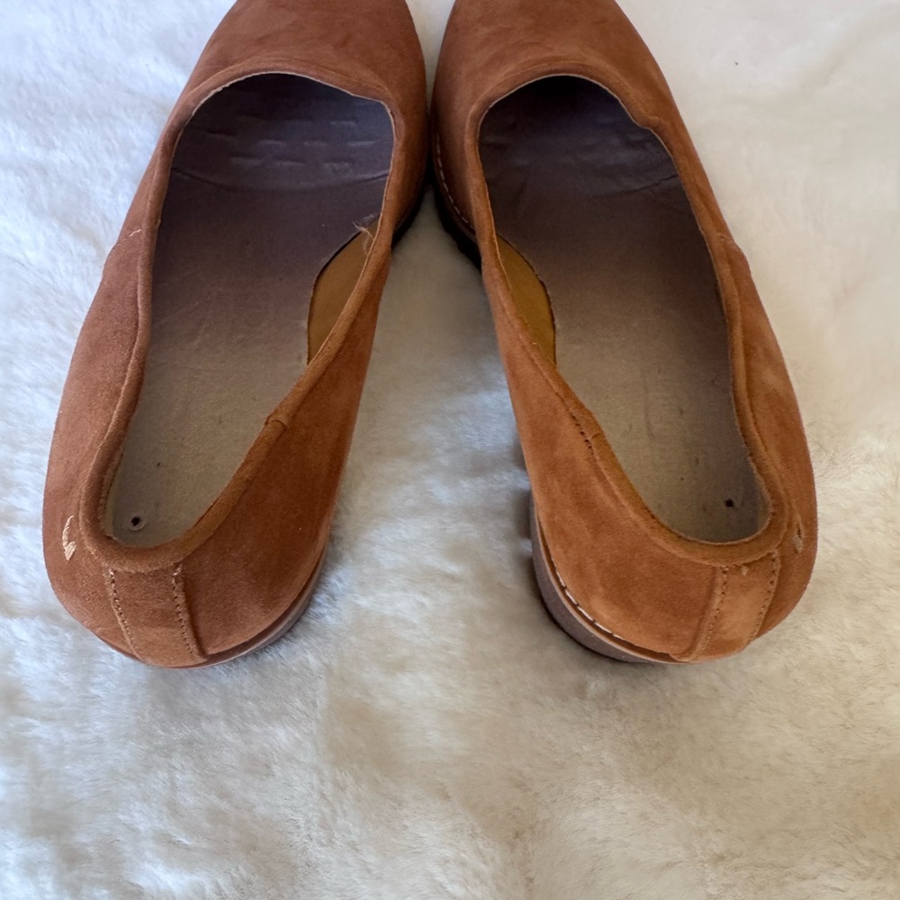 Women’s Vionic Brown Suede Women's Willow Wedge Shoes Size 8 1/2 - Picture 6 of 6